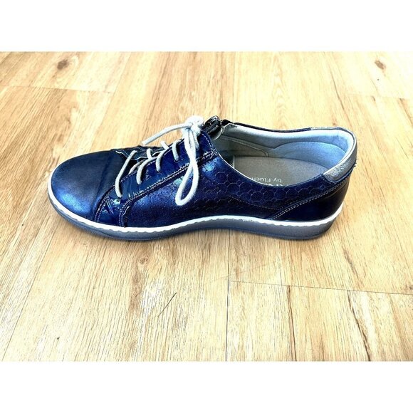 Dorking by Fluchos Karen Blue Shoes EU 37, US 6 - Picture 9 of 14